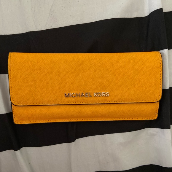 MICHAEL Michael Kors Handbags - Michael Kors Wallet Yellow!